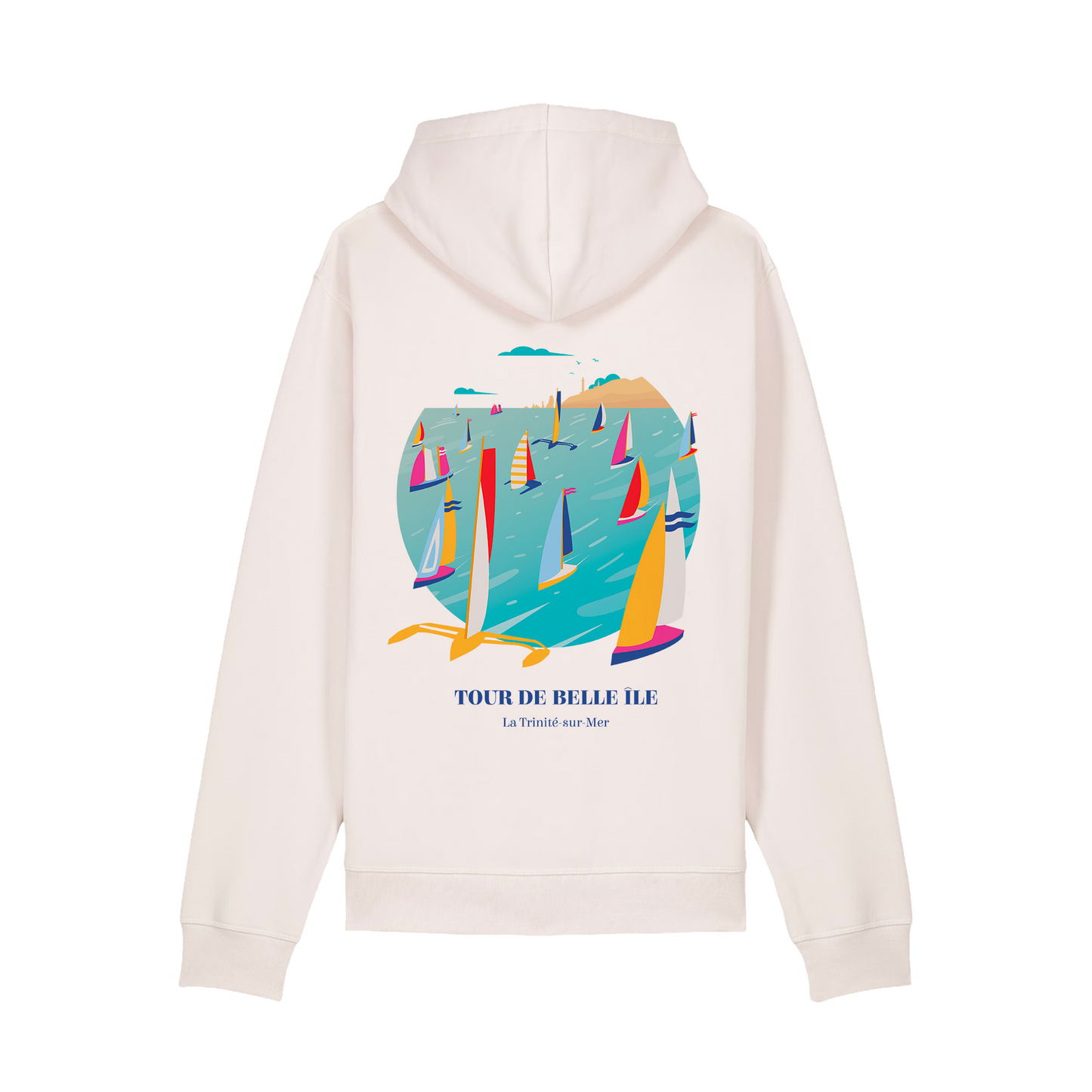 Hoodie Bateaux Vintage White 2026