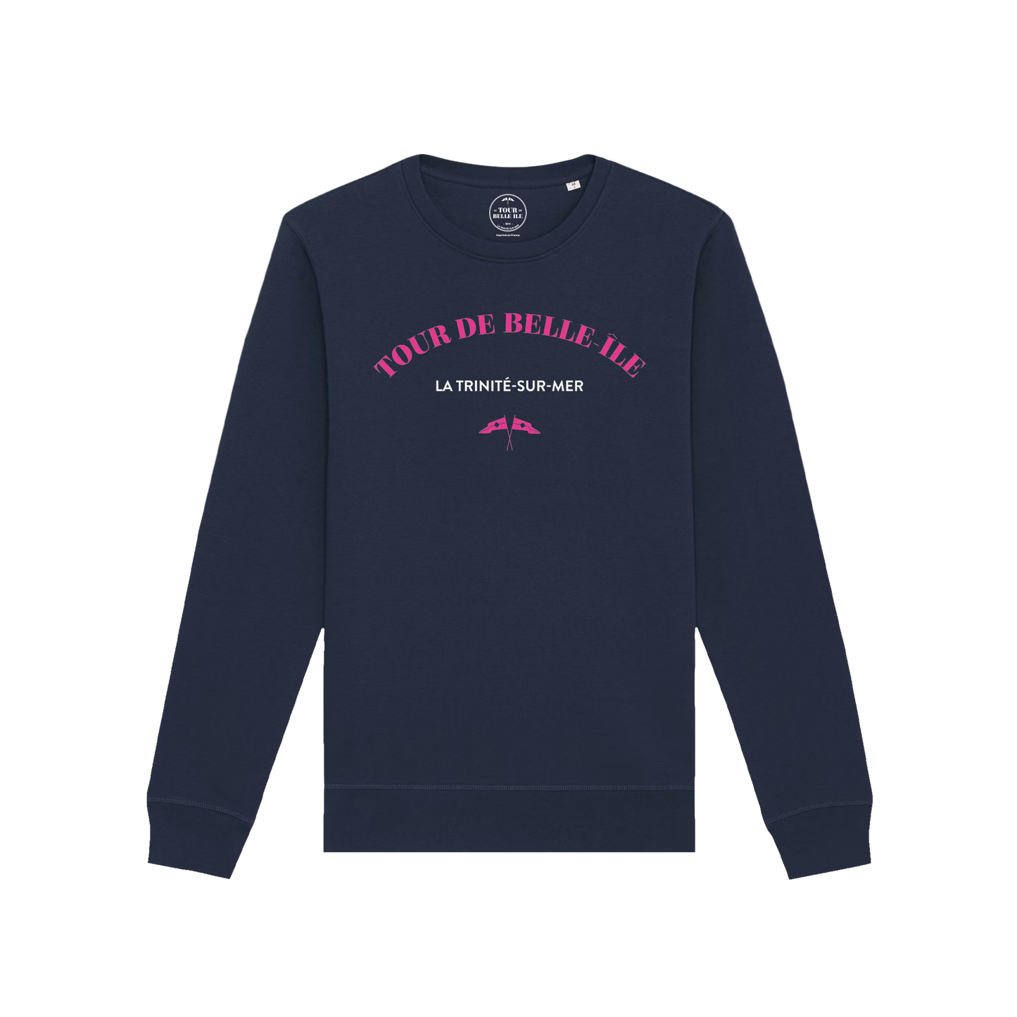 Sweatshirt Tour de Belle-Île Rose
