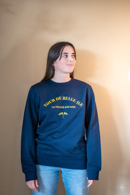 Sweatshirt Tour de Belle-Île French Navy