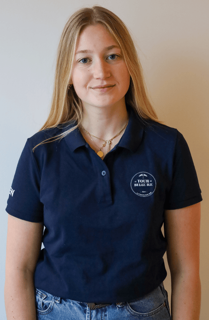 Polo Navy Femme