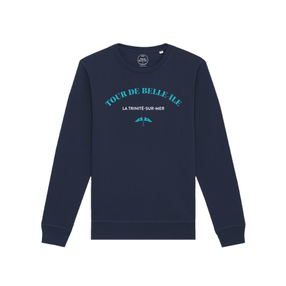 Sweatshirt Tour de Belle-Île Bleu