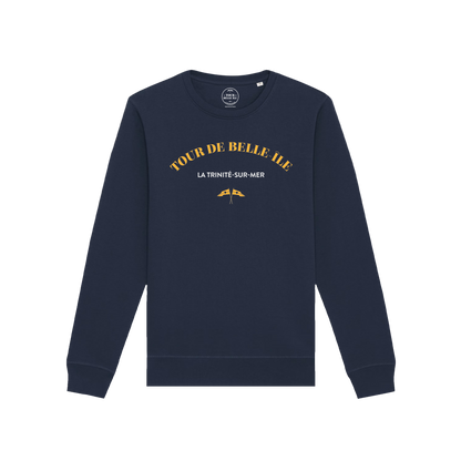 Sweatshirt Tour de Belle-Île Jaune