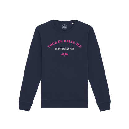Sweatshirt Tour de Belle-Île Rose