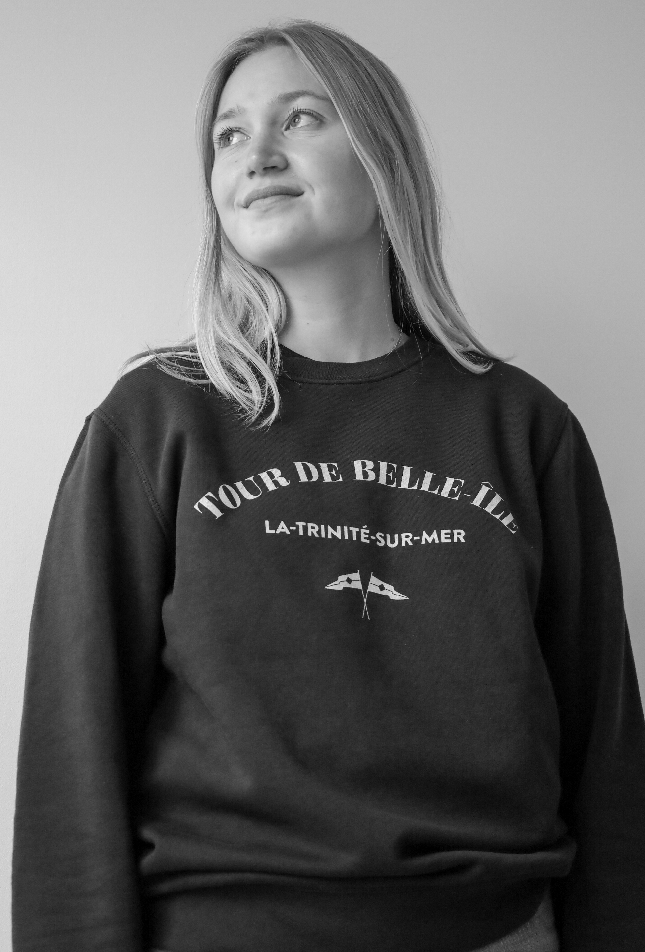 Sweatshirt Tour de Belle-Île Jaune