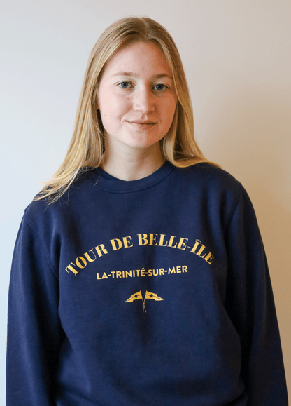 Sweatshirt Tour de Belle-Île Jaune